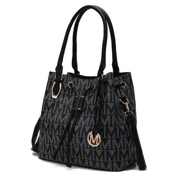 Mkf Collection By Mia K. MKF Collection by Mia K. MKF-BM3356BK Jane Tote Bag; Jane Black - Large MKF-BM3356BK